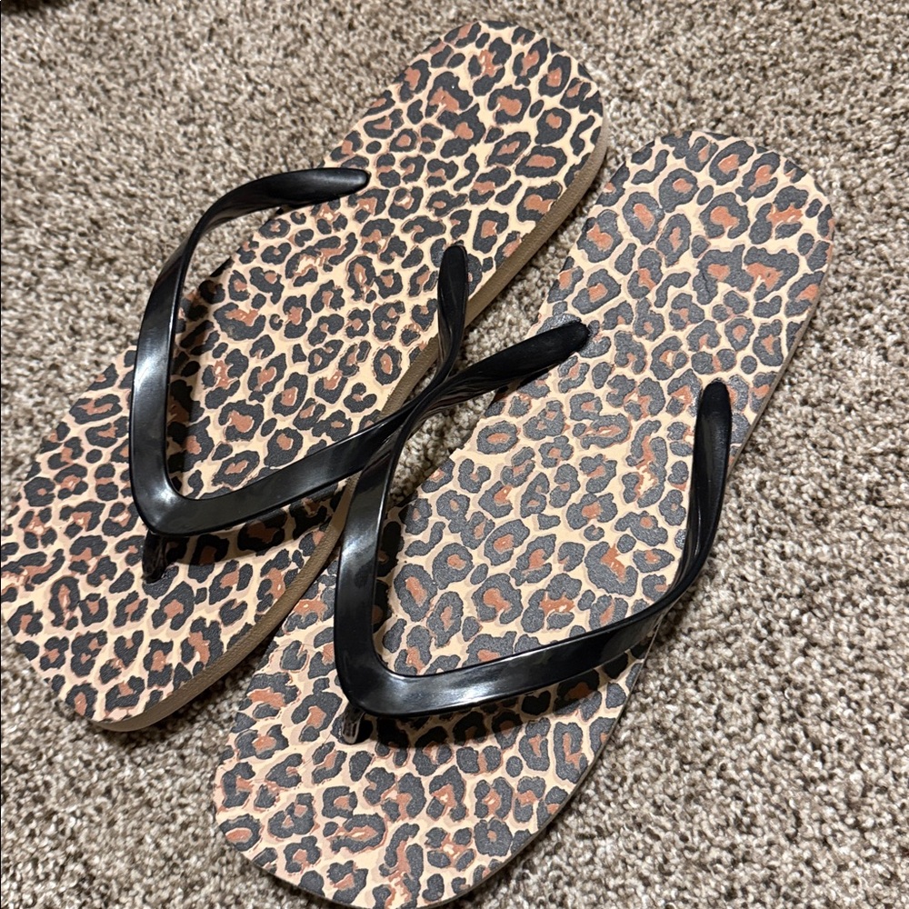 Size 7 Leopard Sandals